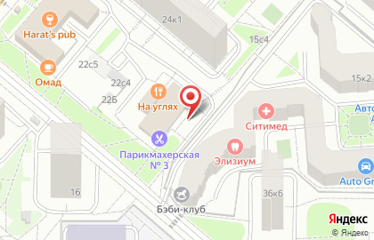 Пекарня С пылу с жару на Ярцевской улице на карте