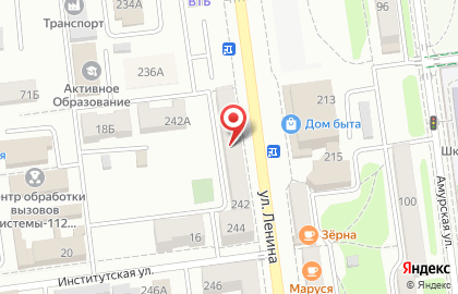 Терволина на улице Ленина на карте