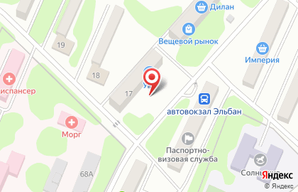 Салон-магазин МТС в Хабаровске на карте