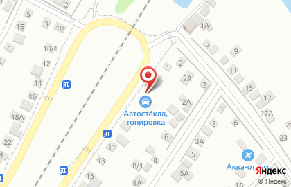 Автосервис на ​Железнодорожной улице на карте
