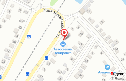 Автосервис на ​Железнодорожной улице на карте