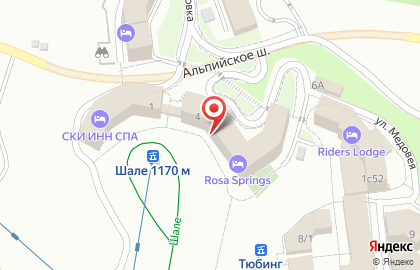 Лыжная комната на карте