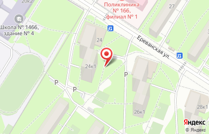 Магазин Fix Price на Ереванской улице на карте