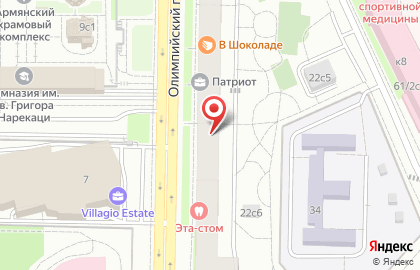 Sensip Thai SPA - Сенсип олимпийский на карте