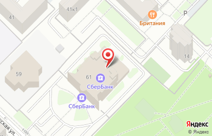 Банкомат Западно-Сибирский банк Сбербанка России на Рижской улице на карте