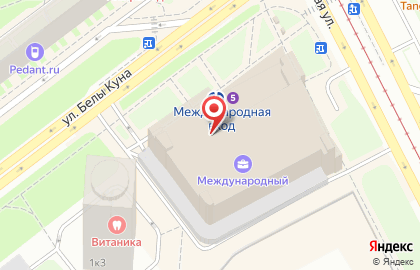Магазин нижнего белья Каприз в Фрунзенском районе на карте