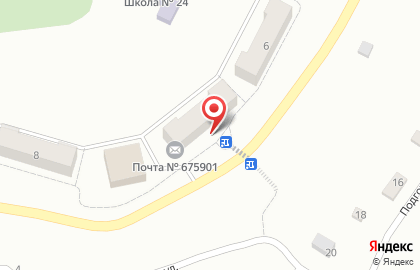 Магазин Радуга в Благовещенске на карте