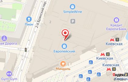 Ярмарка фермерских продуктов Фуд Сити на площади Киевского Вокзала на карте