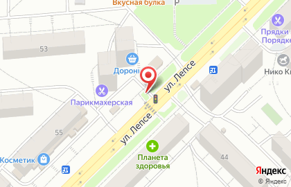 Киоск по продаже печатной продукции Роспечать на улице Лепсе, 51а киоск на карте