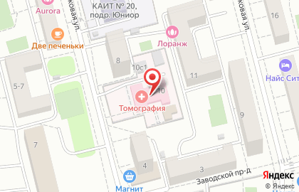 Диагностический центр Томография на 1-й Парковой улице на карте