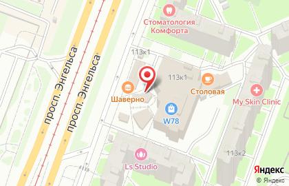 Магазин Икра и Рыба на метро Озерки на карте