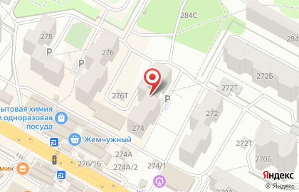 Магазин кондитерских изделий Пирожникофф в Коминтерновском районе на карте
