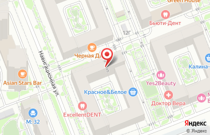 Морячка на улице Навигационной на карте