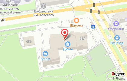 МТМ на проспекте Ленина на карте
