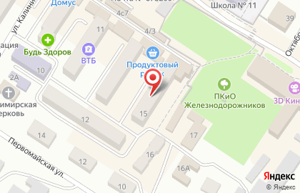 Группа ювелирных компаний Дамский Угодник на улице Дзержинского на карте