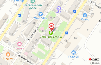 Татьяна на Советской улице на карте