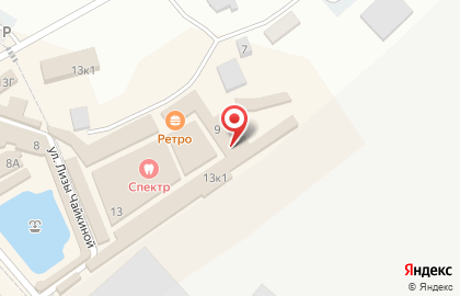 Магазин Мясоед на улице Л.Чайкиной на карте