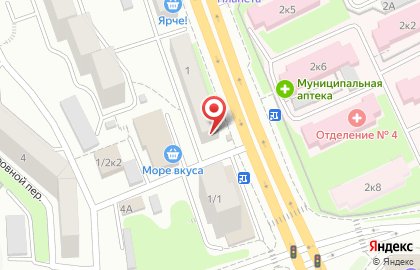 Магазин ВиноГрад на Площади Гарина-Михайловского на карте