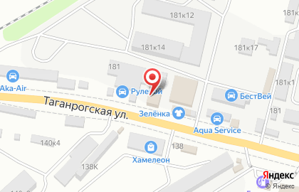 Торговая компания Декстрой на Таганрогской улице на карте