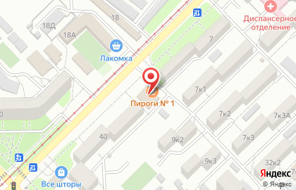 Магазин Бабушкины пироги на карте