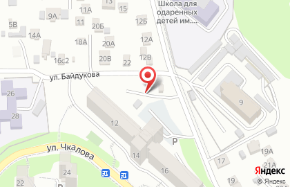 Шиномонтажная мастерская в Советском районе на карте