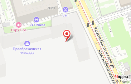 Reebok CrossFit Bayard на 1-й улице Бухвостова на карте