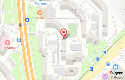 Мини-маркет Фасоль на Московской улице на карте