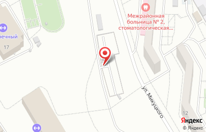 Автостоянка в Красноярске на карте