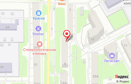 Проектная компания АРХСтрой на улице Памфилова на карте
