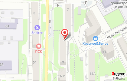 Участковый пункт полиции №2 в Промышленном районе на карте