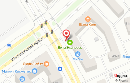 Булочная Лавка пекаря на Юнтоловском проспекте на карте