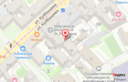 Юридический центр Notalex на карте