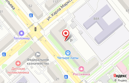 Отдел полиции Группа по делам несовершеннолетних №1, Управление МВД России по г. Кургану на карте