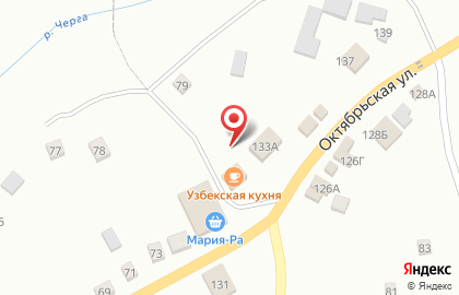 Магазин разливных напитков Золотая бочка на Октябрьской улице на карте