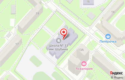 Автошкола ЛИДЕР на бульваре Шубина на карте