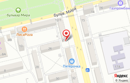 Суши-бар Sushi Room на улице Гагарина на карте