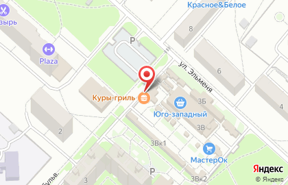 Павильон по продаже куры-гриль на карте