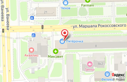 Магазин овощей и сухофруктов в Нижнем Новгороде на карте