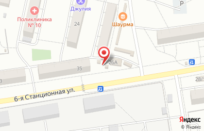 Магазин фруктов и овощей в Ленинском районе на карте