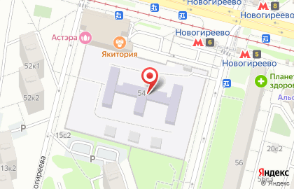 Школа Феникс №1798 с дошкольным отделением на Зелёном проспекте, 54 на карте