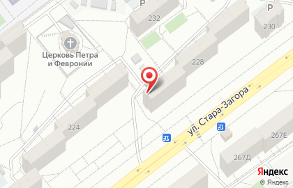 Клуб по месту жительства Прометей на улице Стара Загора на карте