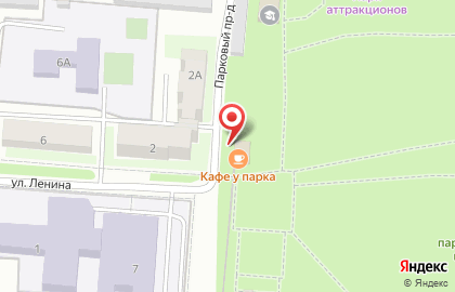 Городской парк культуры и отдыха, г. Волжск на карте