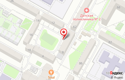 Киоск по продаже питьевой воды, Ленинский район на проспекте Маршала Жукова на карте