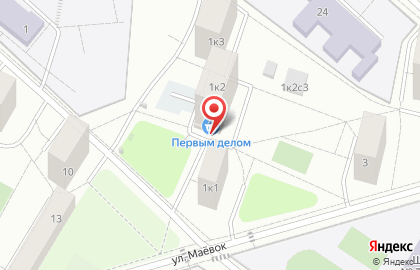 Мини-маркет Первым делом в Рязанском районе на карте