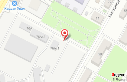 Автостоянка в Екатеринбурге на карте