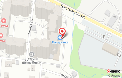 Супермаркет Пятёрочка в Москве на карте
