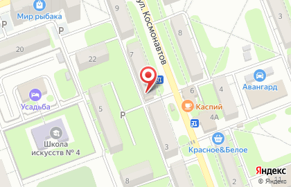 Киоск по продаже кондитерских изделий, г. Энгельс на улице Космонавтов на карте