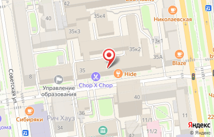 Консалтинговая компания Независимый институт органических и цифровых технологий на карте