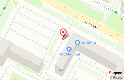 Магазин колбасных изделий Гурман в Ханты-Мансийске на карте