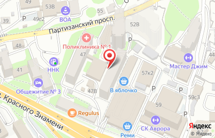 Радость на Партизанском проспекте на карте